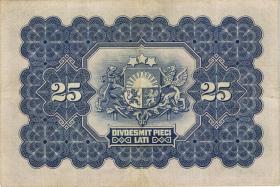 Lettland / Latvia P.18 25 Latu 1928 (3+) 
