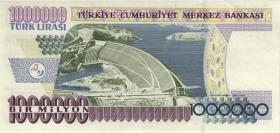 Türkei / Turkey P.209a 1.000.000 Lira 1970 (1995) Serie C (1) 