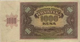 Kroatien / Croatia P.04 1000 Kuna 1941 (2) 