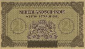Ndl. Indien / Netherlands Indies P.109a 2 1/2 Gulden 1940 (2+) 