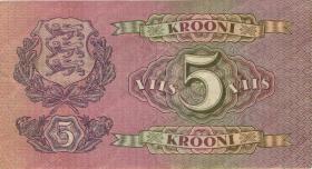 Estland / Estonia P.62a 5 Kronen 1929 (3+) 