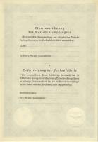 Ehestandsdarlehen 20 Reichsmark 1933 (1-) mit Stempel 