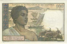 Komoren / Comoros P.03b 100 Francs (1960-63) (1) 