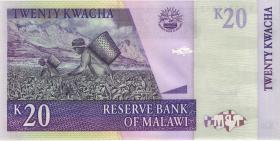 Malawi P.52c 20 Kwacha 2007 (1) 