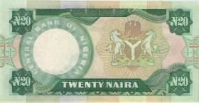 Nigeria P.26f 20 Naira o.D. (1) 