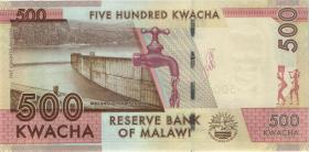Malawi P.66 500 Kwacha 2014 (1) 