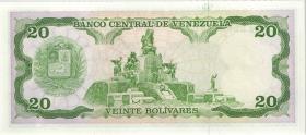 Venezuela P.063b 20 Bolivares 1989 (1) 