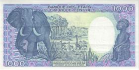 VR Kongo / Congo Republic P.10c 1000 Francs 1991 (2) 