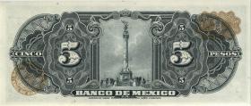 Mexiko / Mexico P.060d 5 Pesos 1959 (1) 
