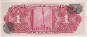 Mexiko / Mexico P.059k 1 Peso 1969 (1) 