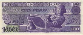 Mexiko / Mexico P.074a 100 Pesos 27.1.1981 (1) 