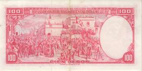 Uruguay P.043 100 Pesos L. (1967) (2+) 