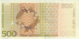 Norwegen / Norway P.51b 500 Kronen 2000 (1) 