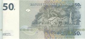Kongo / Congo P.089 50 Francs 1997 K 0000412 (1) 