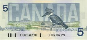 Canada P.095a1 5 Dollars 1986 (1) 