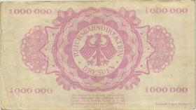 PS1172b Reichsbahn Dresden 1 Millionen Mark 1923 (3) 