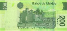 Mexiko / Mexico P.125as 200 Pesos 2013 Serie AS (1) 