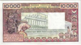 West-Afr.Staaten/West African States P.809Tf 10.000 Francs (1977) (1) 