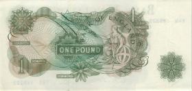 Großbritannien / Great Britain P.374a 1 Pound (1960-61) (1) 