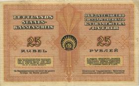 Lettland / Latvia P.05h 25 Rubel 1919 (3+) 