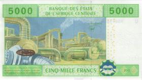 Zentral-Afrikanische-Staaten / Central African States P.209Ue  5000 Francs 2002 (2020) (1) 