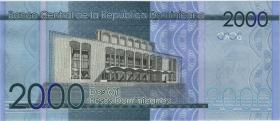 Dom. Republik/Dominican Republic P.194e 2000 Pesos Dominicanos 2021 (1) 1993 (1) 