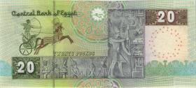 Ägypten / Egypt P.65c 20 Pounds 2003 (1) 
