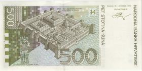 Kroatien / Croatia P.34 500 Kuna 1993 (1) 