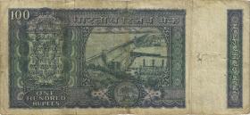 Indien / India P.064d 100 Rupien (ca 1977) (4) 