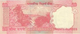 Indien / India P.096j 20 Rupie 2010 (1) 