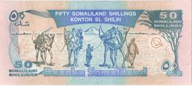 Somaliland P.04b 50 Shillings 1996 (1) 