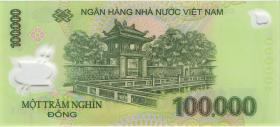 Vietnam / Viet Nam P.Neu 100.000 Dong (20)21 Polymer (1) 