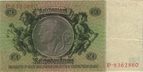 R.175a: 50 Reichsmark 1933 O/P (3) 