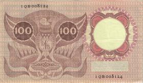 Niederlande / Netherlands P.088 100 Gulden 1953 (3+) 1 QB008124 