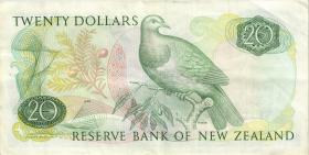 Neuseeland / New Zealand P.173c 20 Dollars (1989-92) (3) 