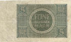 R.138: 5 Billionen Mark 1924 A (3-) 