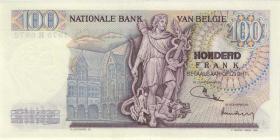 Belgien / Belgium P.134b 100 Francs 27.7.1972 (1) 