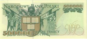 Polen / Poland P.161 500.000 Zlotych 1993 Z (1) 