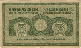 Estland / Estonia P.44 3 Marka 1919 (5) 