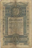 Österreich / Austria P.A153 1 Gulden 1882 (4-) 