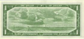 Canada P.074r 1 Dollar 1954 (1961-72) (1) BM* 