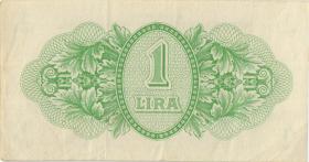 Libyen / Libya P.M01 1 Lira (1943) (3) 