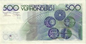 Belgien / Belgium P.143 500 Francs (1982-98) (3) 