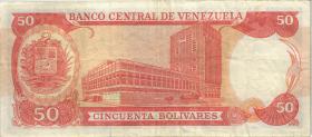 Venezuela P.054d 50 Bolivares 1977 (3) 