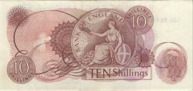 Großbritannien / Great Britain P.373b 10 Shillings (1962-66) (1) 