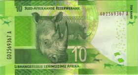 Südafrika / South Africa P.138b 10 Rand (2016) (1) 