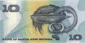 Papua-Neuguinea / Papua New Guinea P.09c 10 Kina (1988) (1) 