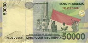 Indonesien / Indonesia P.139b 50.000 Rupien 1999/2000 (1) 