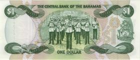 Bahamas P.51 1 Dollar 1974 (1992) (1) 