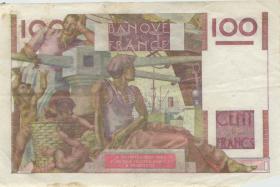 Frankreich / France P.128b 100 Francs 19.5.1949 (3+) 